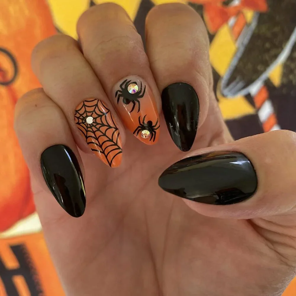 KISS Special Design Glow Dark Halloween Nails / Medium Length - Goodie Bags